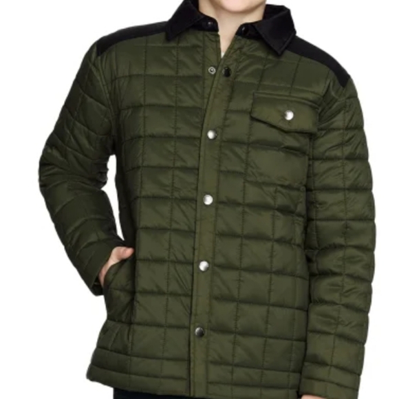 Quiksilver Youth Insulated Shirt Jacket Boys 10/12